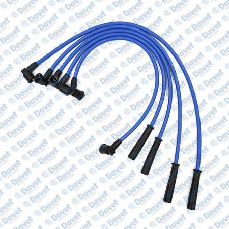 WORG MZ-2501 Buji Kablosu Takim Mavi Silikon 7mm Mazda 323 Iv Karburatorlu 1.3 - 1.6 - 1.8 B6/Bp/Dohc Lpg`Li Araclara Ozel  ####